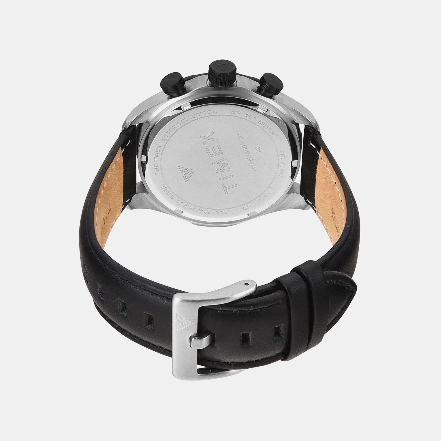 Vector Men Quartz Dial Chronograph Leather Watch TWEG26003