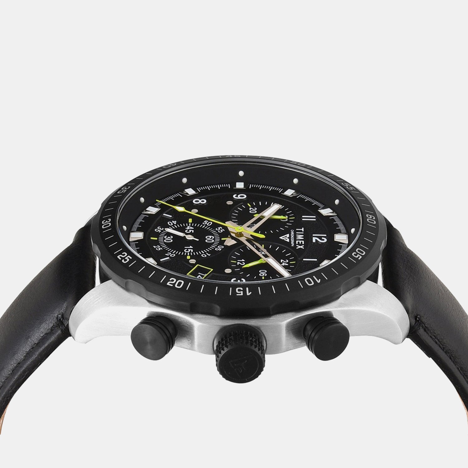 Vector Men Quartz Dial Chronograph Leather Watch TWEG26003