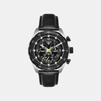 Vector Men Quartz Dial Chronograph Leather Watch TWEG26003
