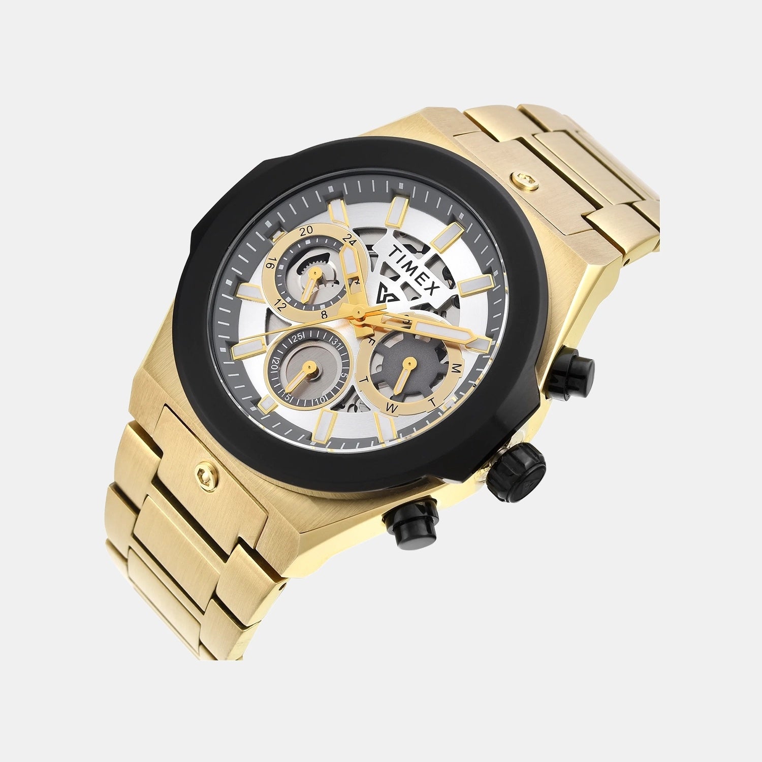 Vector Men Quartz Dial Multi-Function Stainless Steel Watch TWEG26101