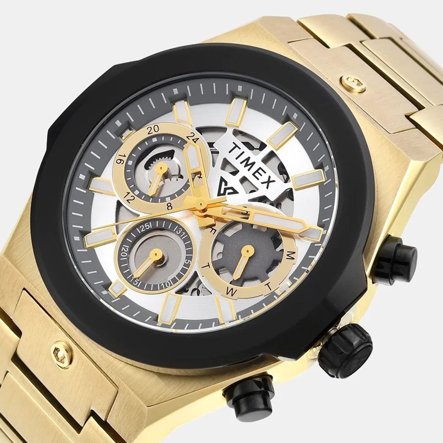 Vector Men Quartz Dial Multi-Function Stainless Steel Watch TWEG26101