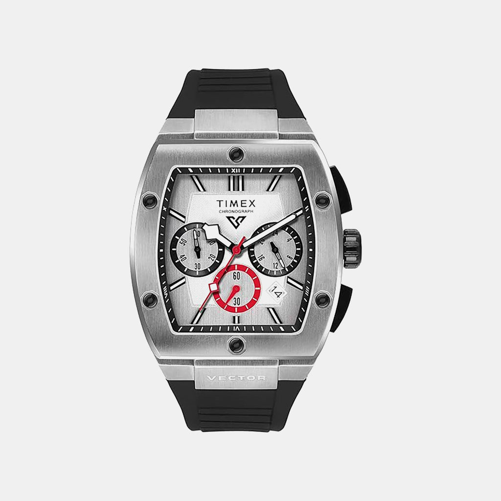 Vector Men Quartz Dial Chronograph Silicone Watch TWEG26200