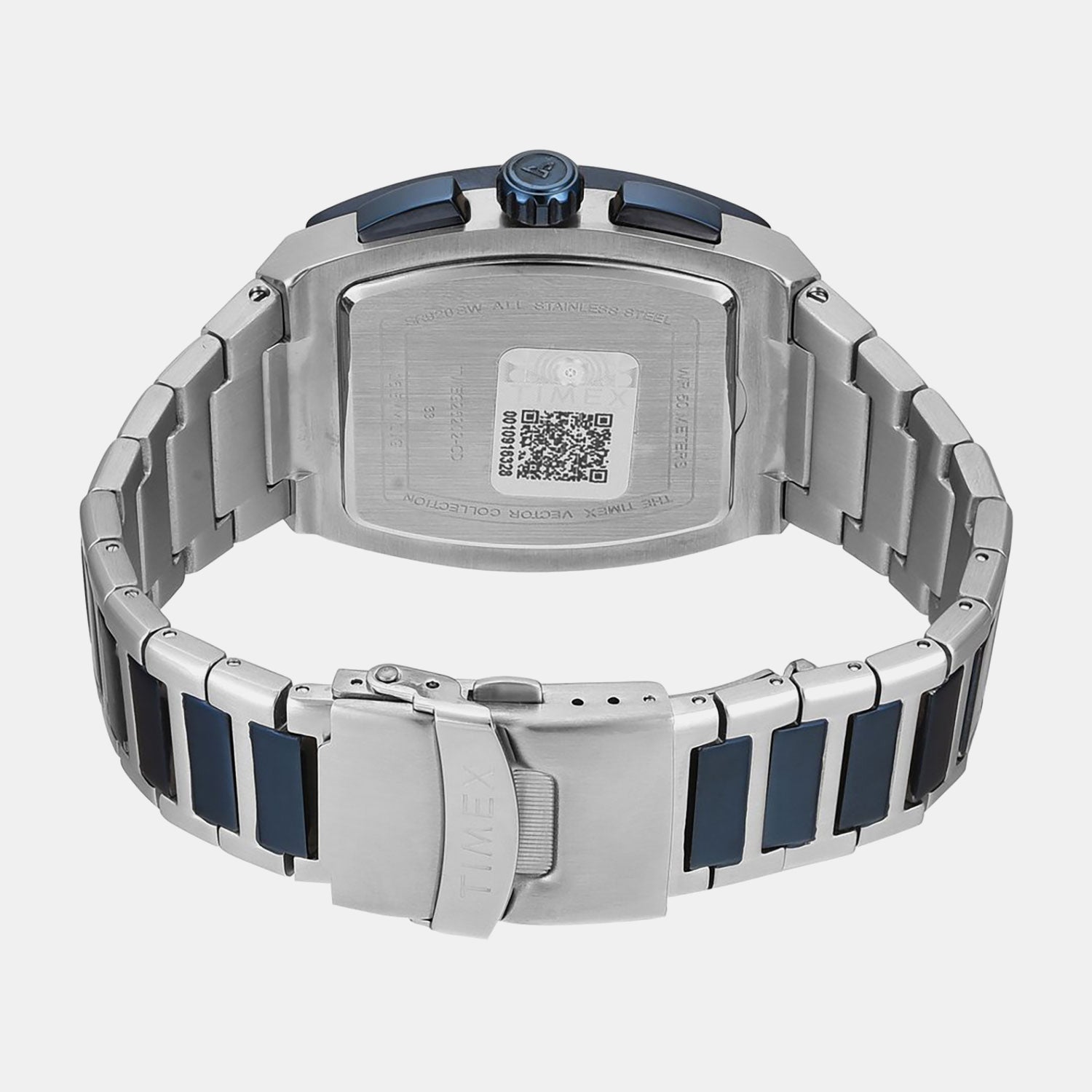 Fashion Men Quartz Blue Dial Chronograph Stainless Steel Watch TWEG26202