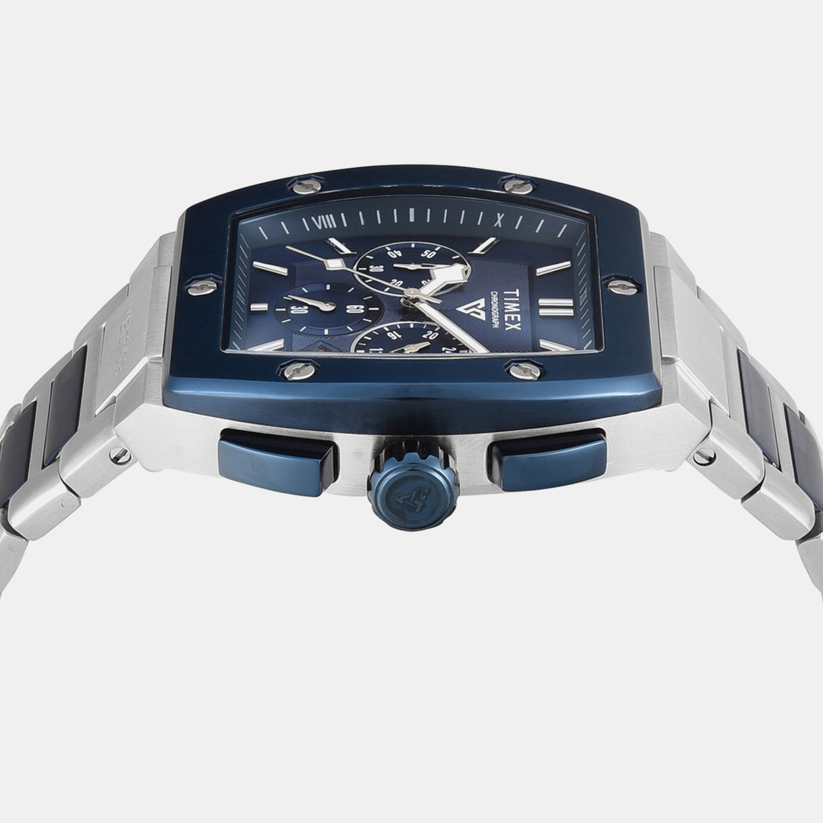 Vector Men Quartz Blue Dial Multi-Function Stainless Steel Watch TWEG26202