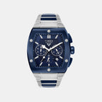 Vector Men Quartz Blue Dial Chronograph Stainless Steel Watch TWEG26202