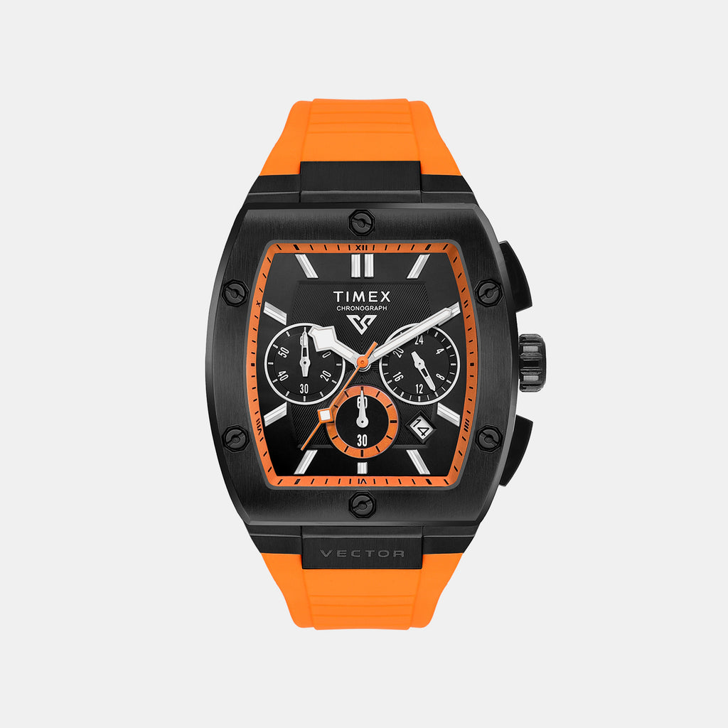 Vector Men Quartz Black Dial Chronograph Watch TWEG26203