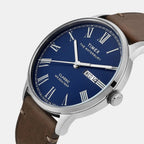 Waterbury Men Quartz Blue Dial Analog Leather Watch TWEG26502