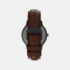 Waterbury Men Quartz Blue Dial Analog Leather Watch TWEG26504