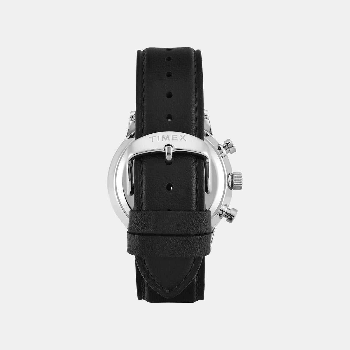 Waterbury Men Quartz White Dial Multi-Function Leather Watch TWEG26600
