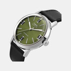 Marlin Men Automatic Green Dial Analog Leather Watch TWEG26700