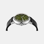 Marlin Men Automatic Green Dial Analog Leather Watch TWEG26700