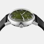 Marlin Men Automatic Green Dial Analog Leather Watch TWEG26700