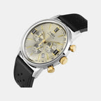 Marlin Men Quartz Champagne Dial Chronograph Leather Watch TWEG26705