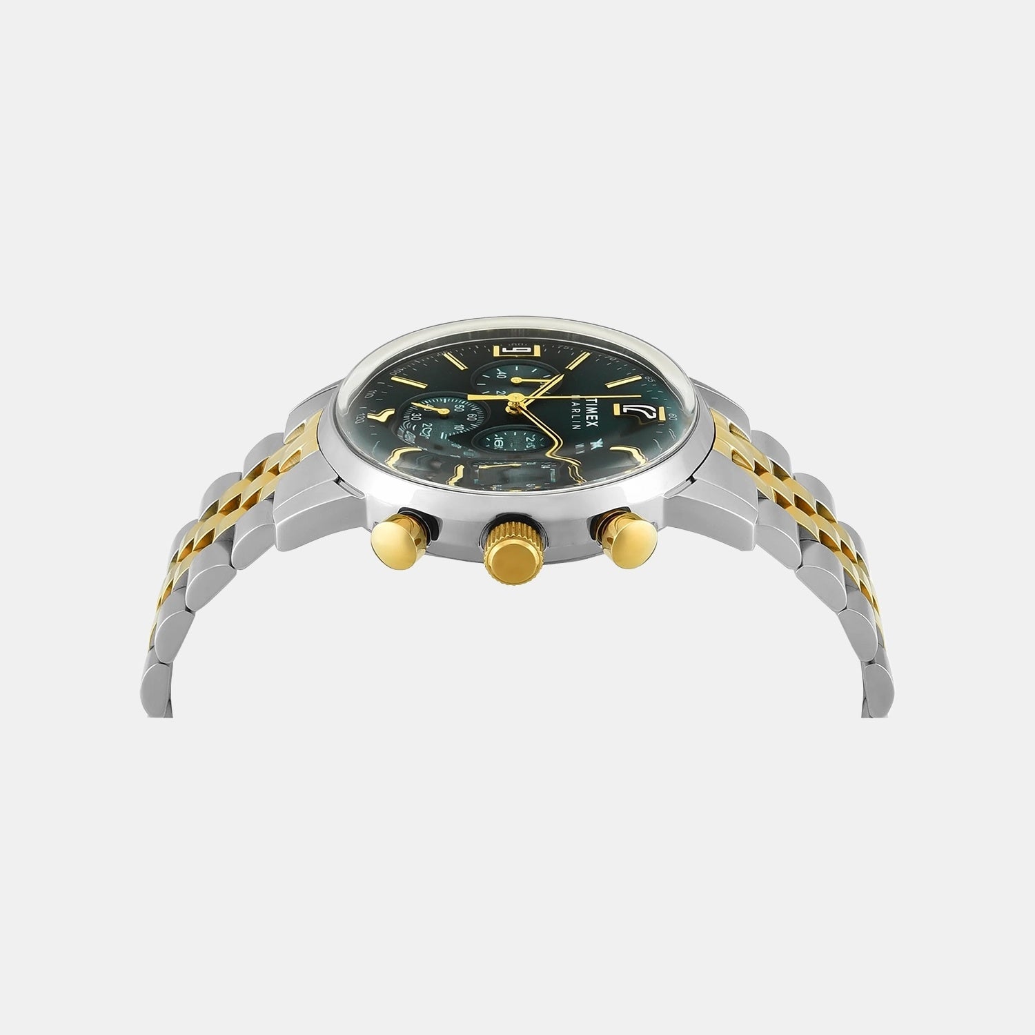 Marlin Men Quartz Green Dial Chronograph Stainless Steel Watch TWEG26707