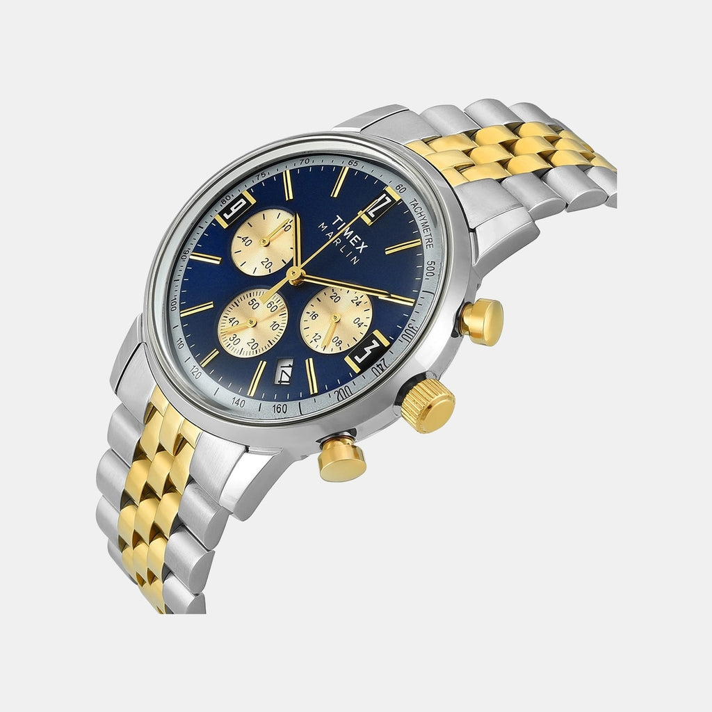 Marlin Men Quartz Dial Chronograph Stainless Steel Watch TWEG26708