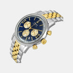 Marlin Men Quartz Dial Chronograph Stainless Steel Watch TWEG26708