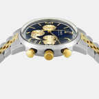 Marlin Men Quartz Blue Dial Chronograph Stainless Steel Watch TWEG26708