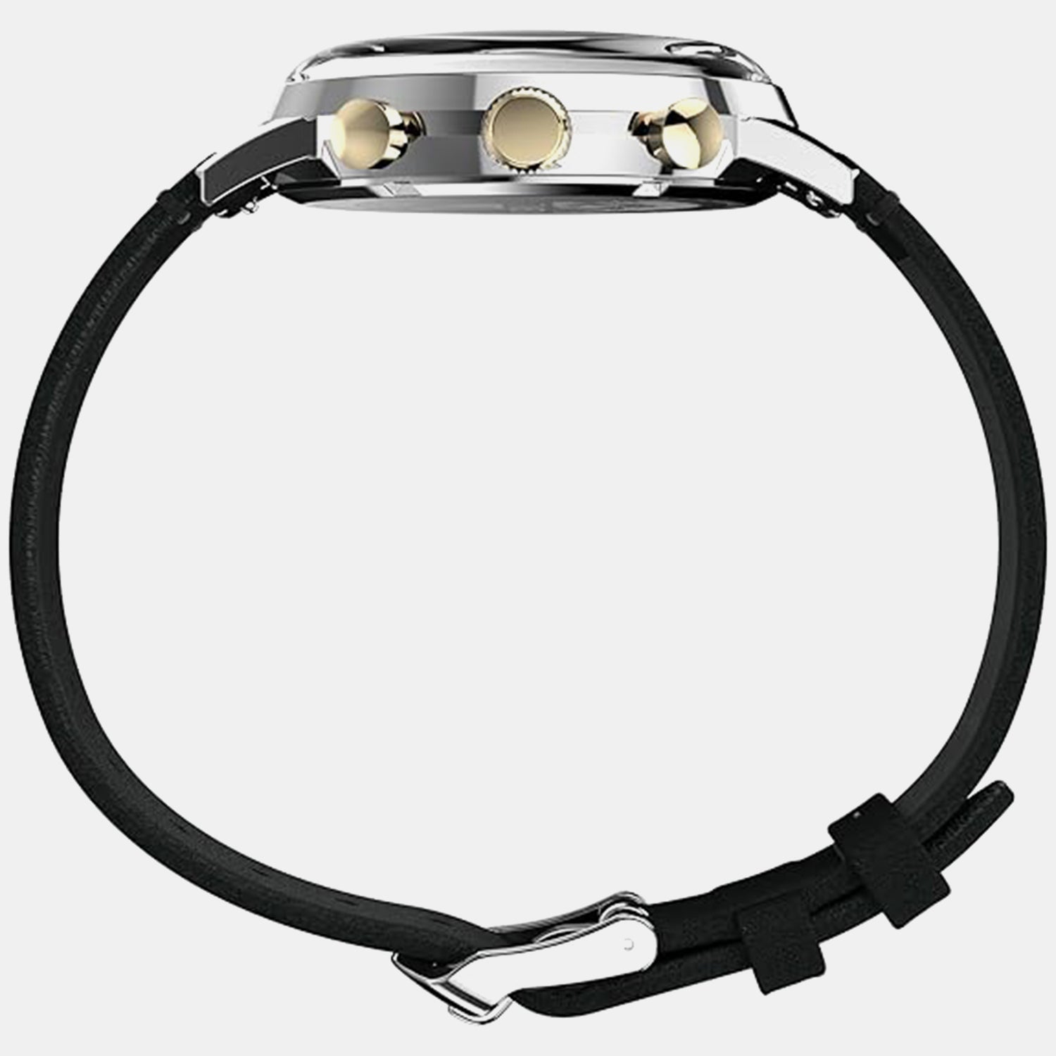 Marlin Men Quartz Champagne Dial Chronograph Leather Watch TWEG26709