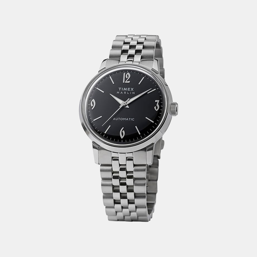 Men Automatic Black Dial Analog Stainless Steel Watch TWEG26712