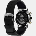 Marlin Men Quartz Black Dial Chronograph Leather Watch TWEG26715