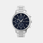 Chicago Men Quartz Dial Chronograph Stainless Steel Watch TWEG26903