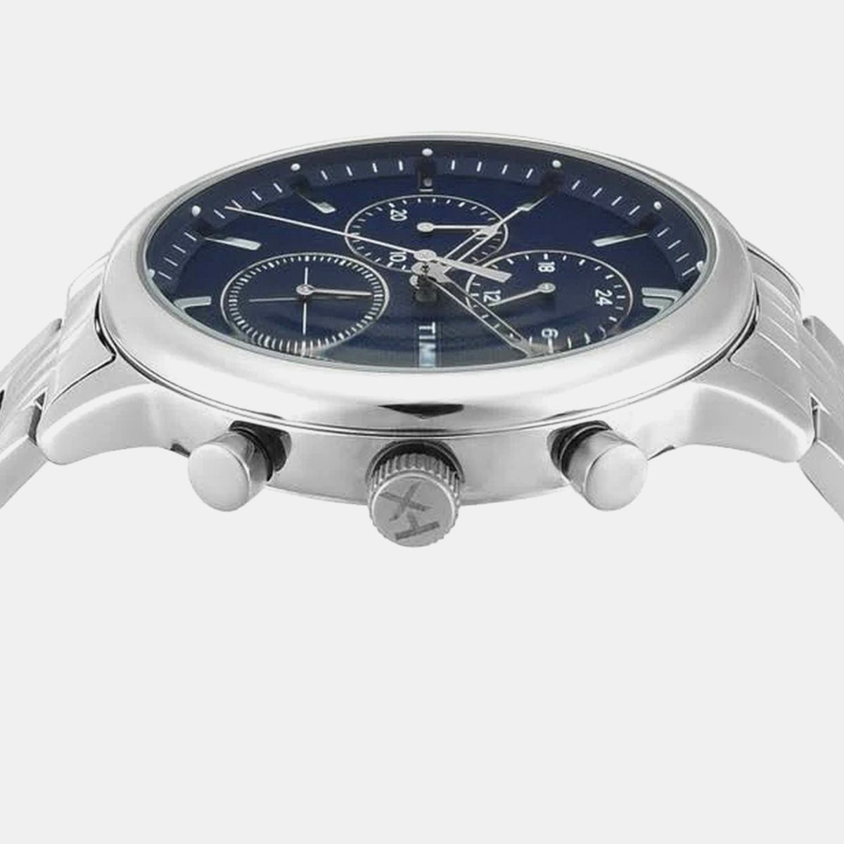 Chicago Men Quartz Blue Dial Multi-Function Stainless Steel Watch TWEG26903