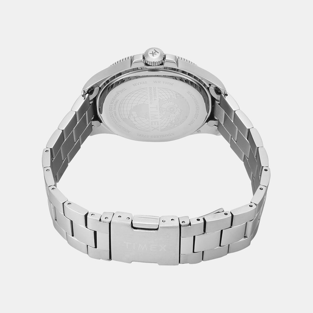 Harborside Men Quartz Dial Analog Stainless Steel Watch TWEG27000