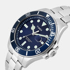 Harborside Men Quartz Blue Dial Analog Stainless Steel Watch TWEG27000