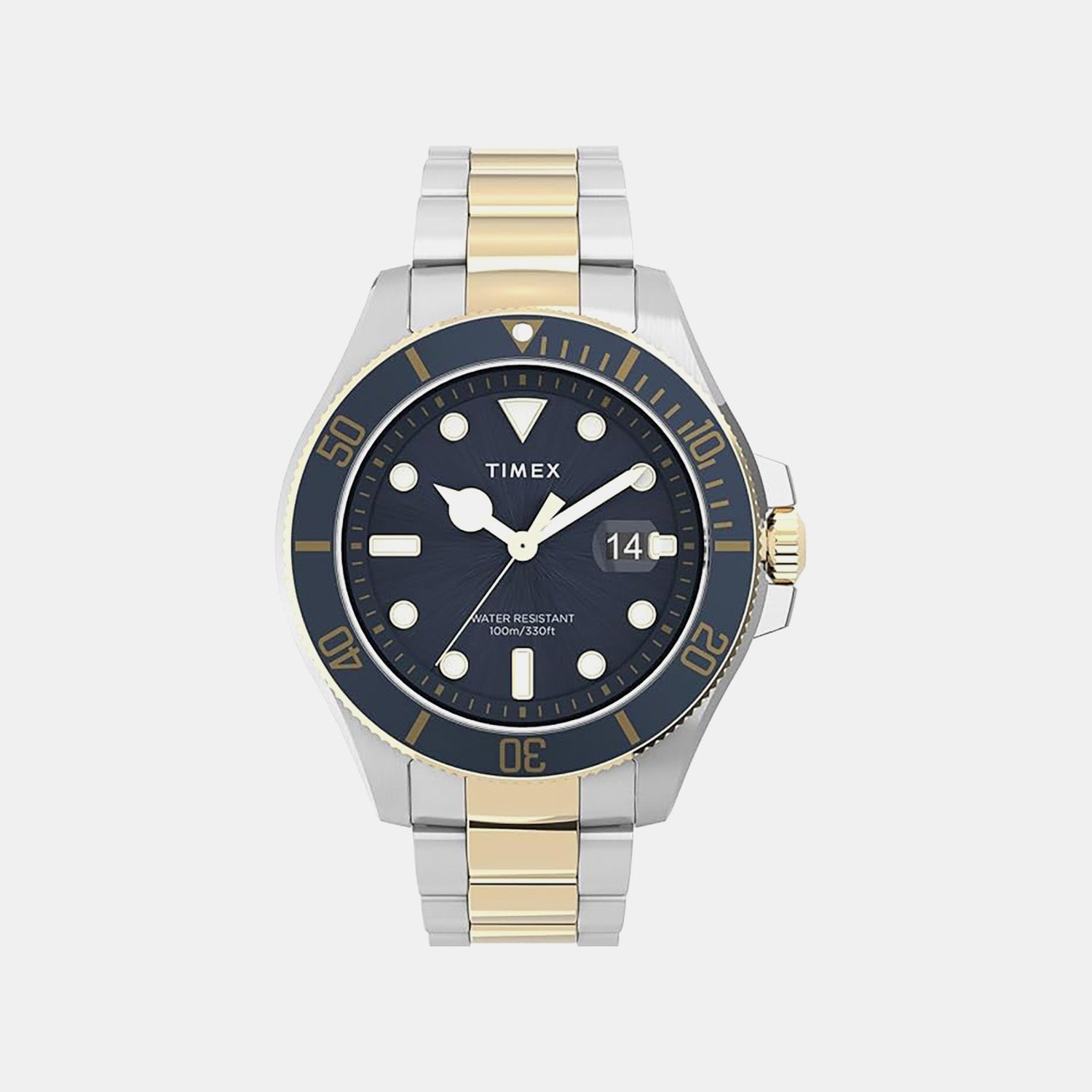 Men Quartz Blue Dial Analog Stainless Steel Watch TWEG27001
