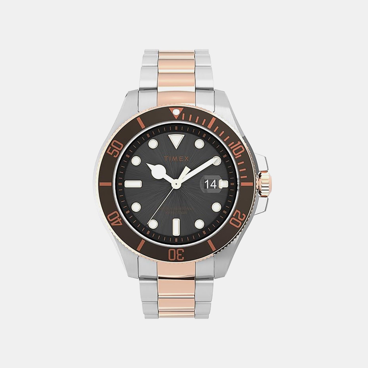 Men Quartz Black Dial Analog Stainless Steel Watch TWEG27002