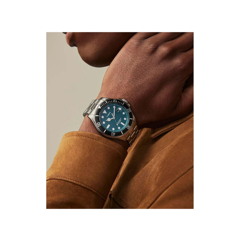 Harborside Men Quartz Dial Analog Stainless Steel Watch TWEG27003