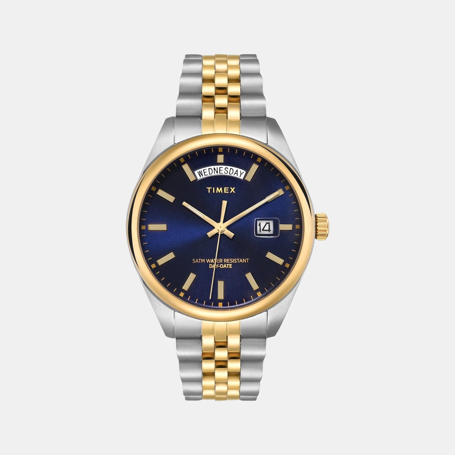 Men Quartz Blue Dial Analog Stainless Steel Watch TWEG27100