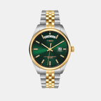 Legacy Men Quartz Green Dial Analog Stainless Steel Watch TWEG27102