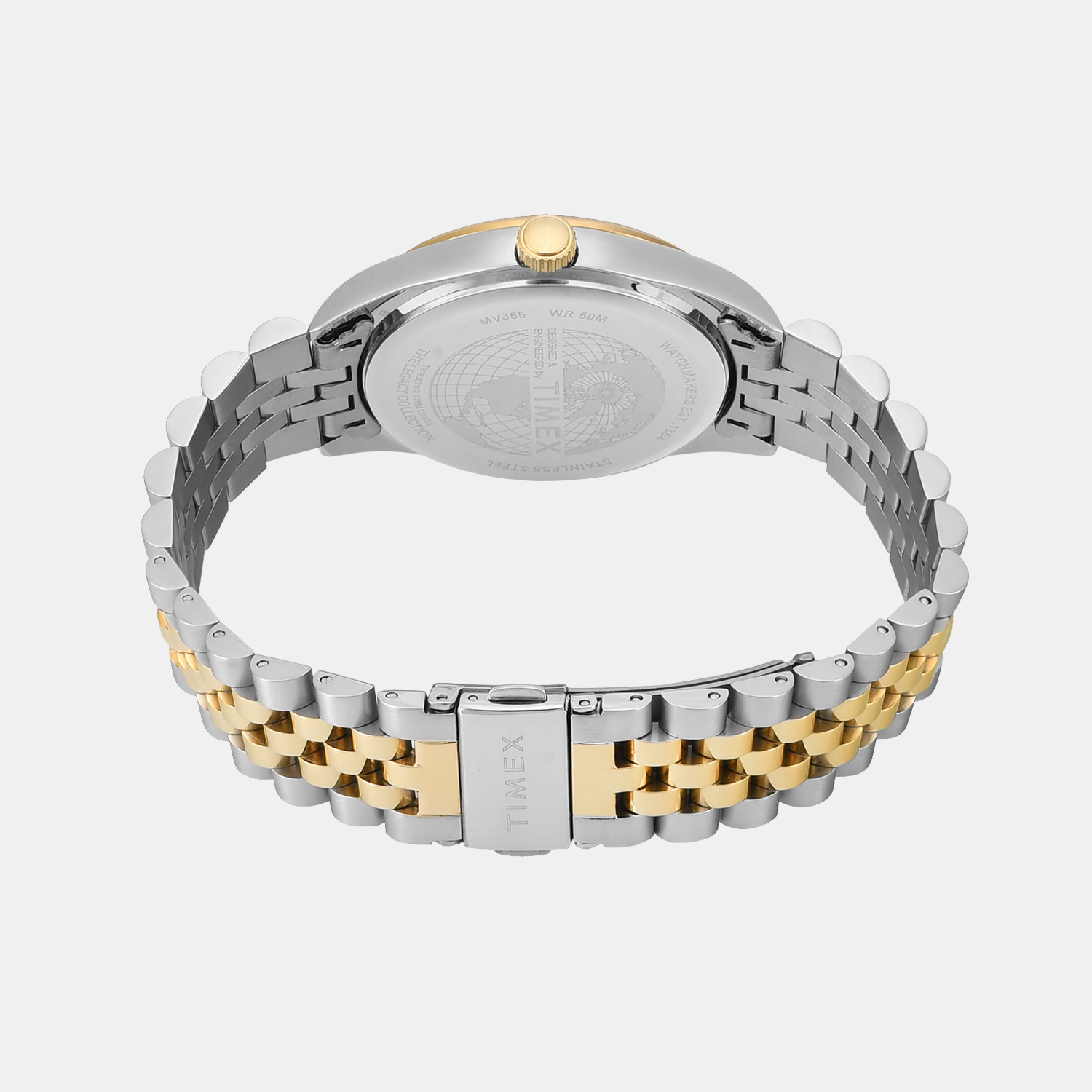 Legacy Men Quartz Green Dial Analog Stainless Steel Watch TWEG27102