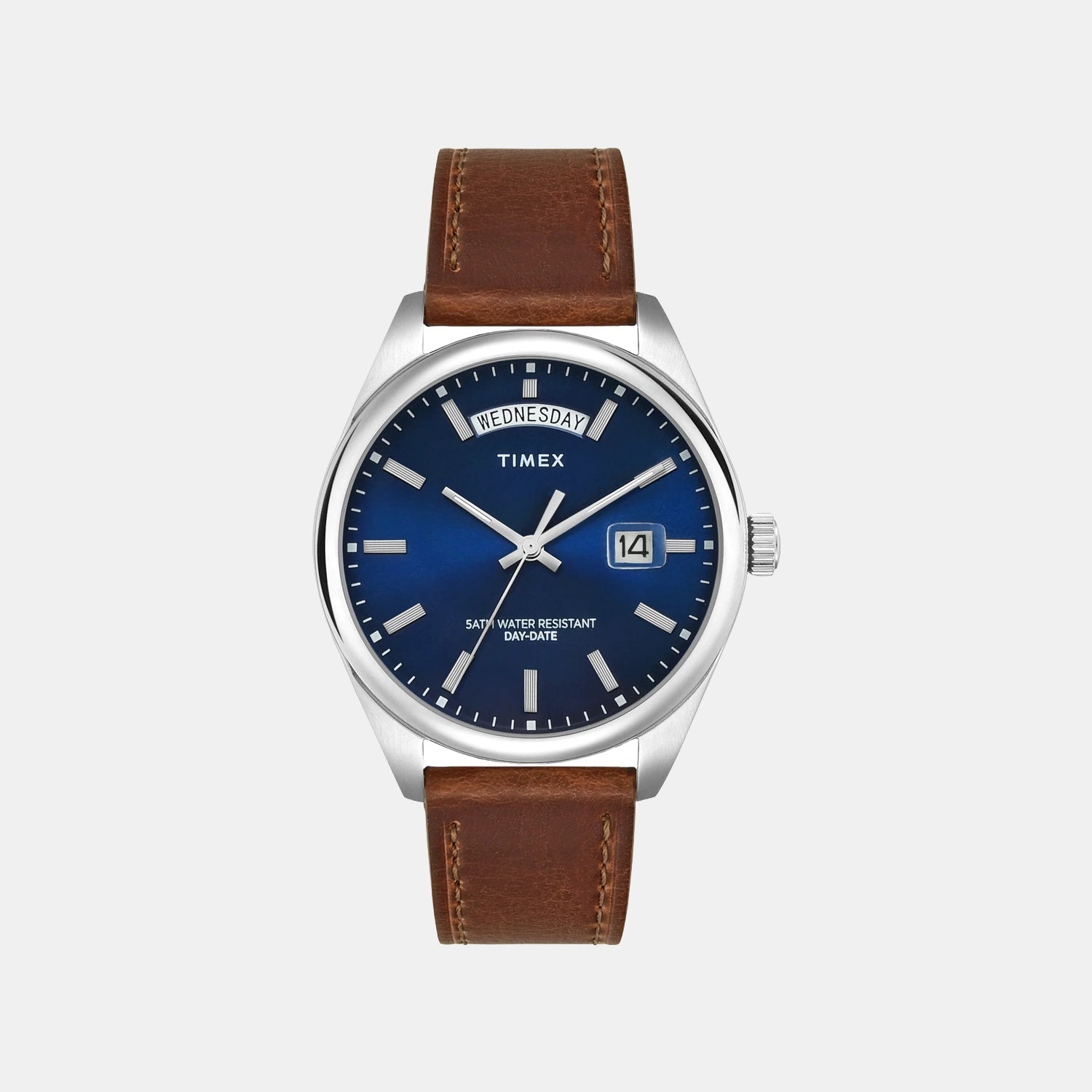 Legacy Men Quartz Blue Dial Analog Leather Watch TWEG27105
