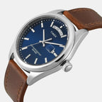 Legacy Men Quartz Blue Dial Analog Leather Watch TWEG27105