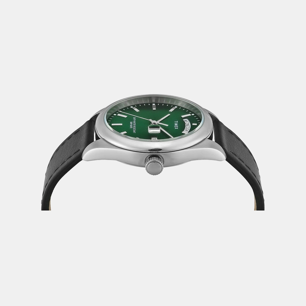 Legacy Men Quartz Green Dial Analog Leather Watch TWEG27106