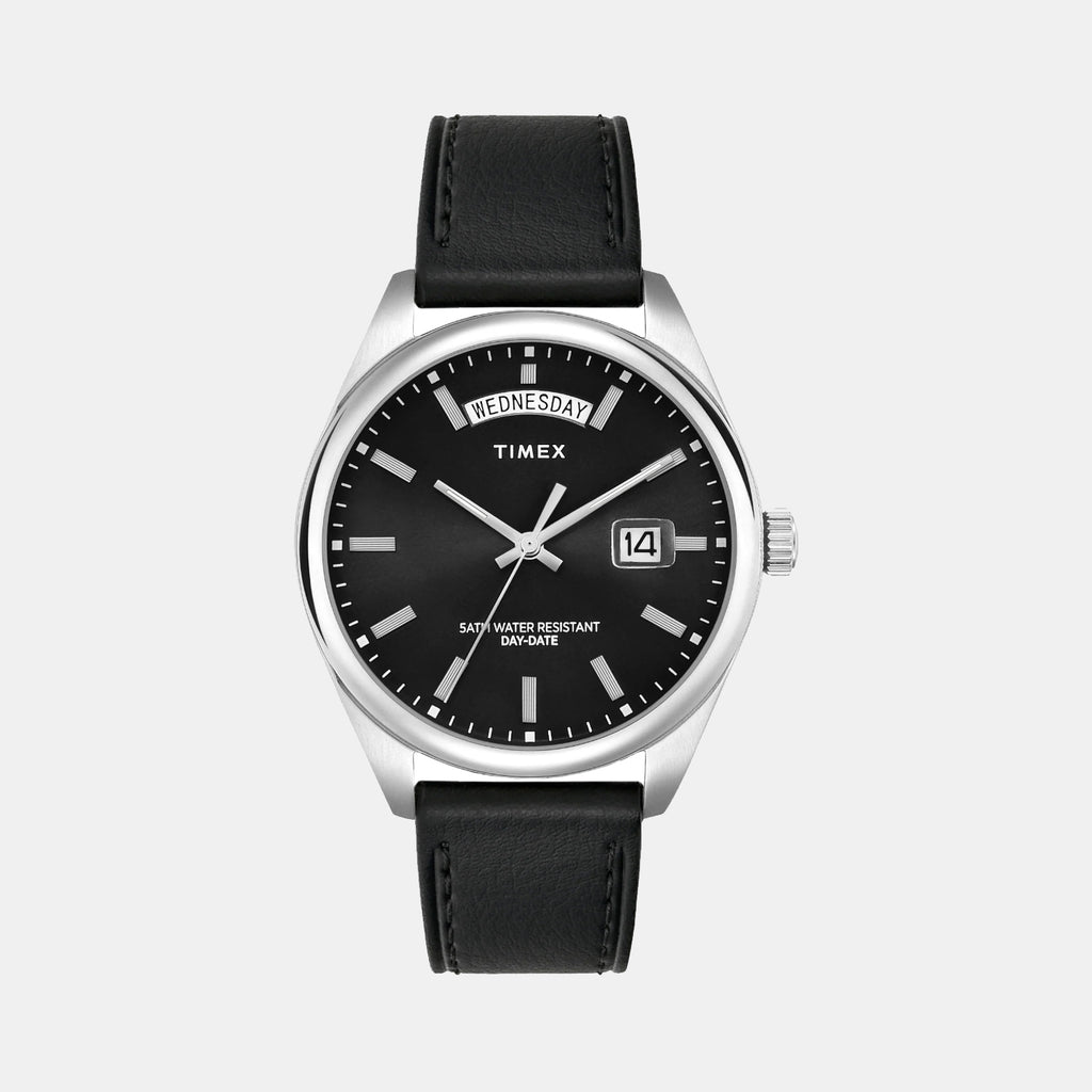 Legacy Men Quartz Dial Analog Leather Watch TWEG27107