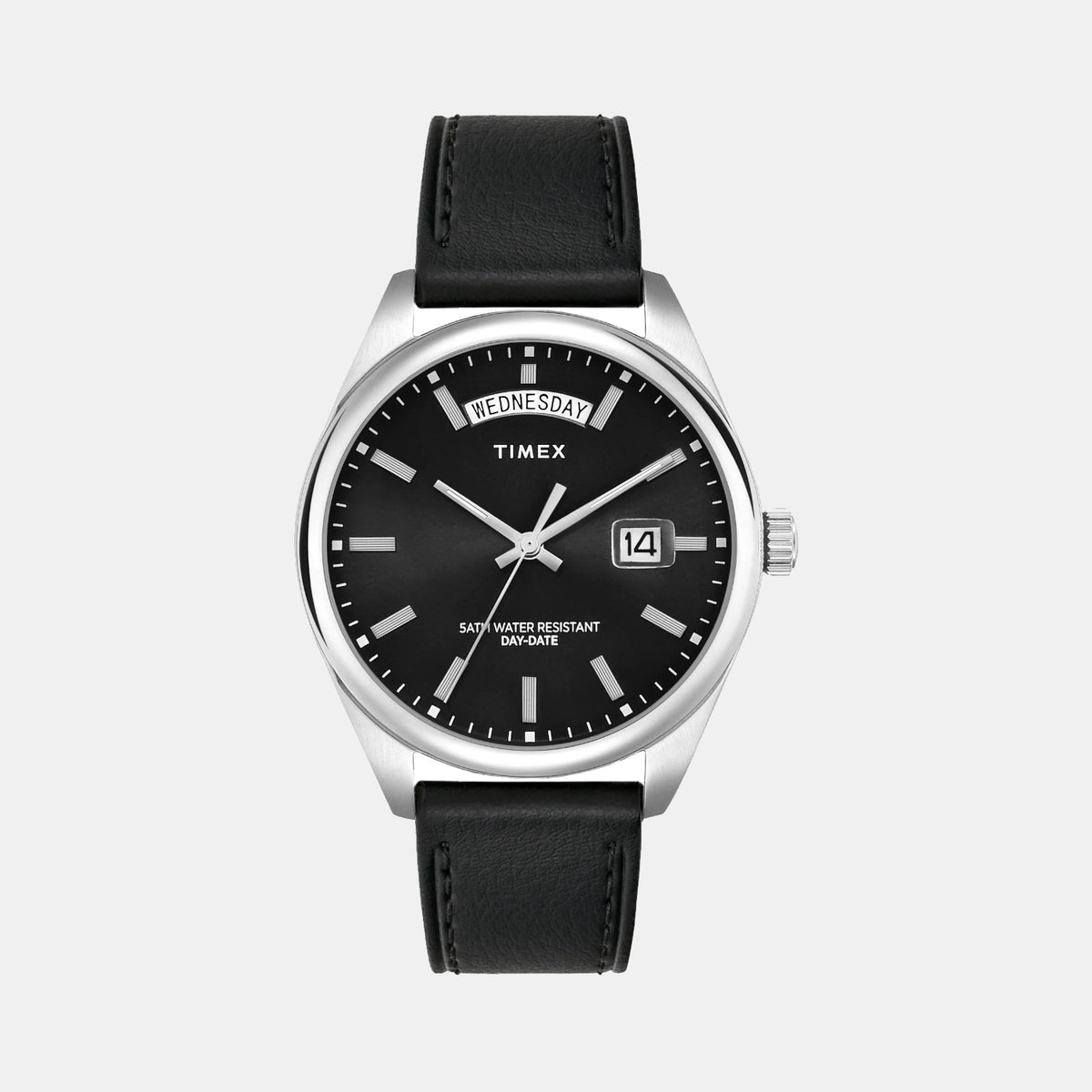 Legacy Men Quartz Black Dial Analog Leather Watch TWEG27107