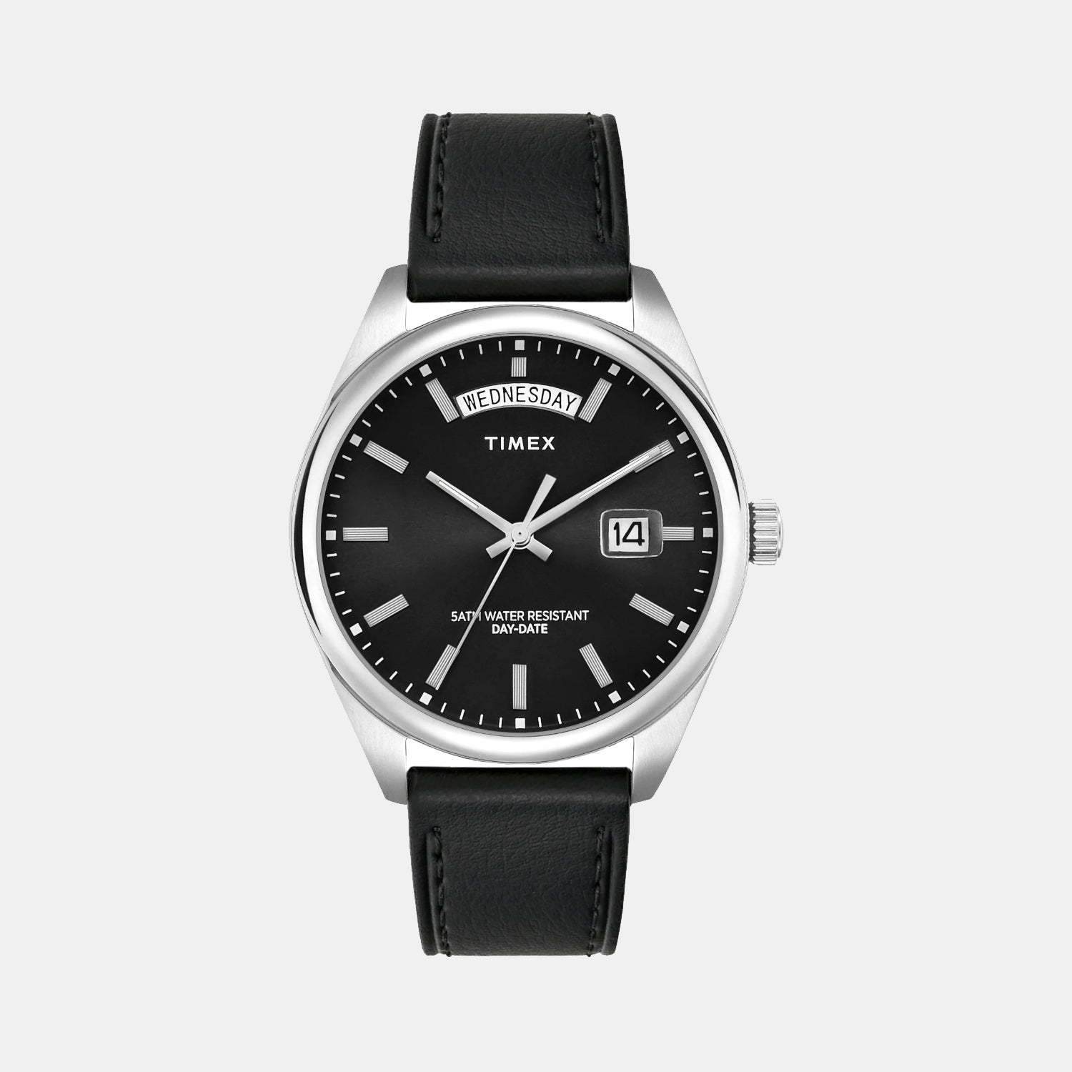 Legacy Men Quartz Black Dial Analog Stainless Steel Watch TWEG27107