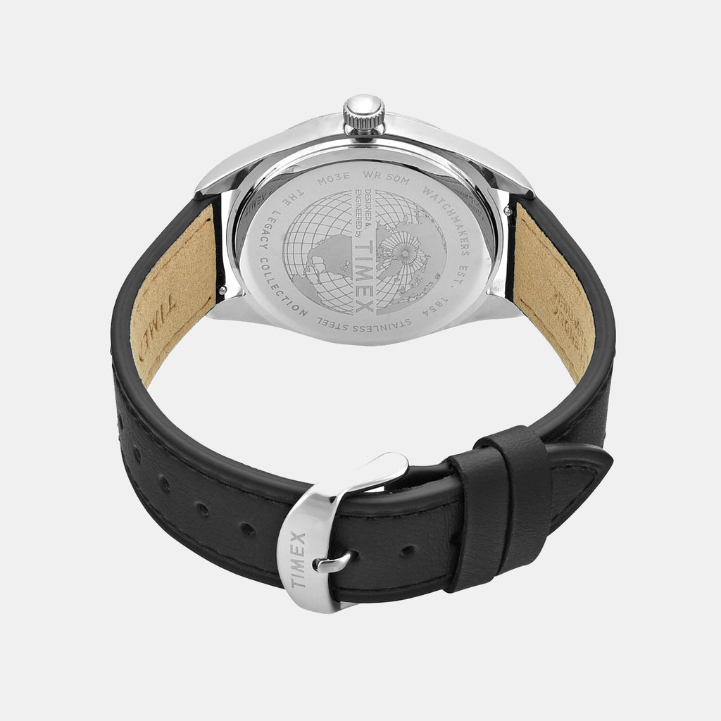Legacy Men Quartz Dial Analog Leather Watch TWEG27107
