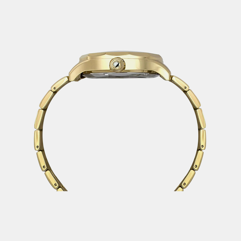 Fashion Men Automatic Champagne Dial Analog Stainless Steel Watch TWEG27600