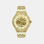 Fashion Men Automatic Champagne Dial Analog Stainless Steel Watch TWEG27600