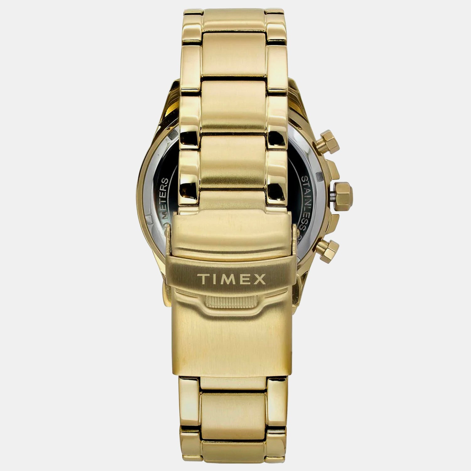 Fashion Men Quartz Green Dial Multi-Function Stainless Steel Watch TWEG27700