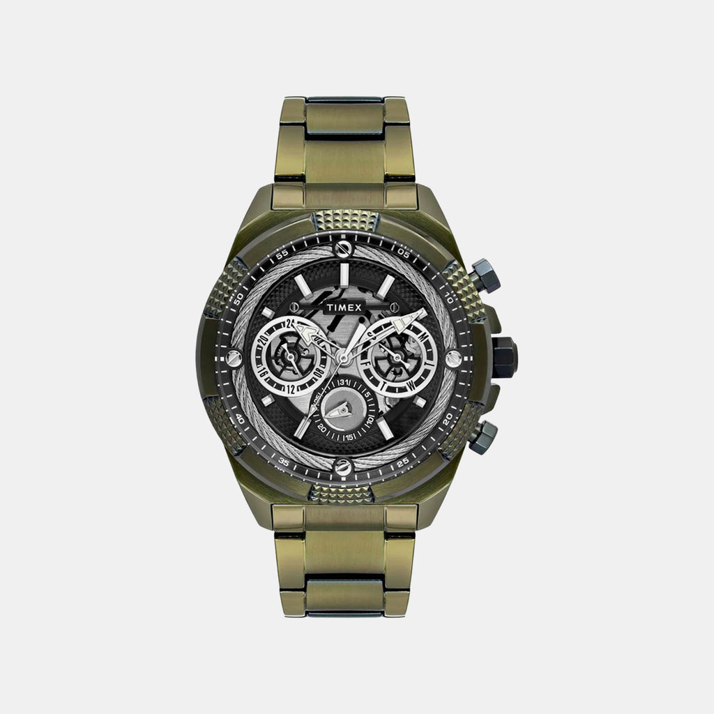 Signio Men Quartz Dial Multi-Function Stainless Steel Watch TWEG27701