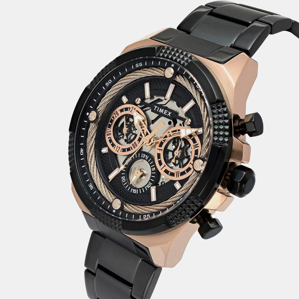 Signio Men Quartz Dial Multi-Function Stainless Steel Watch TWEG27702