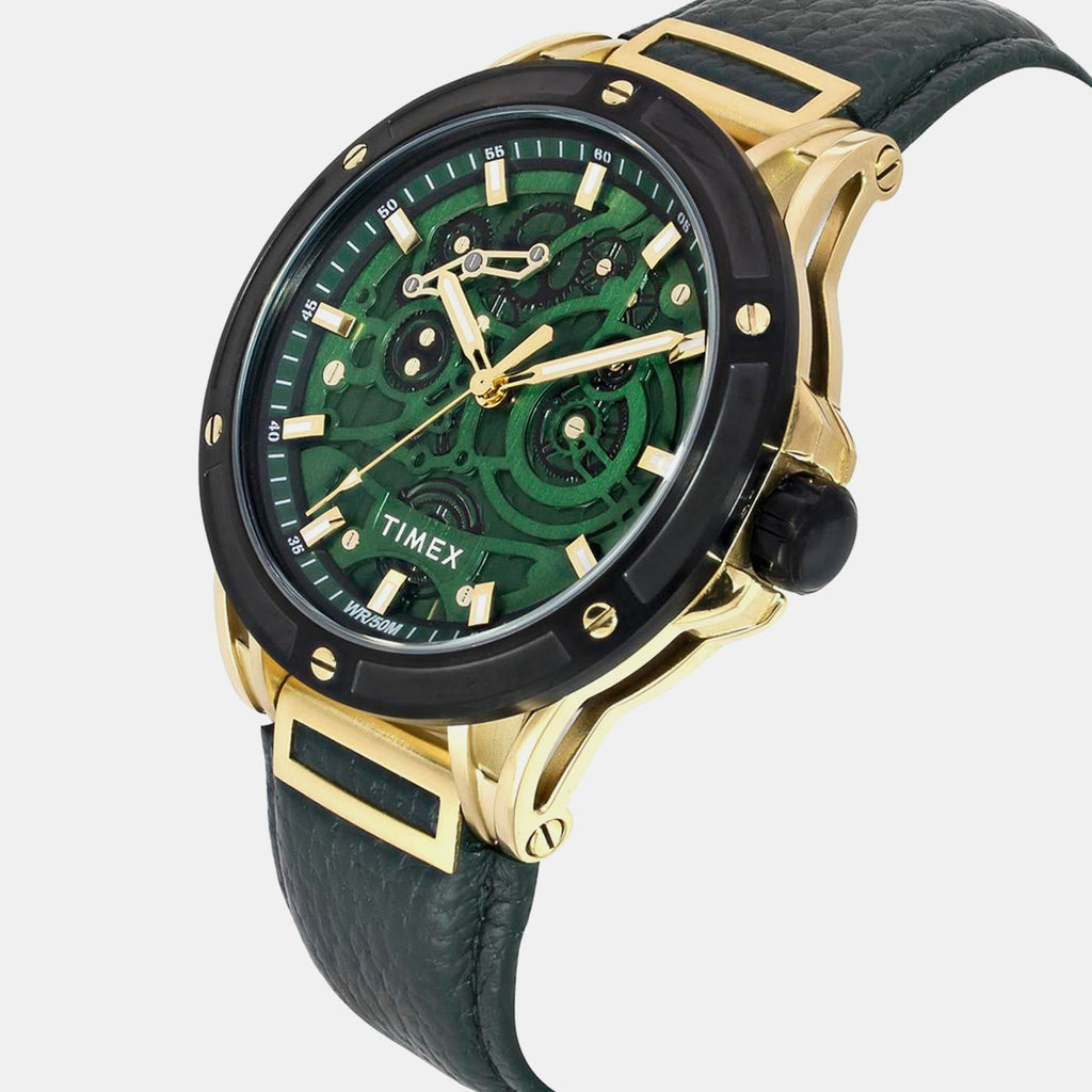 Signio Men Quartz Dial Analog Leather Watch TWEG27800