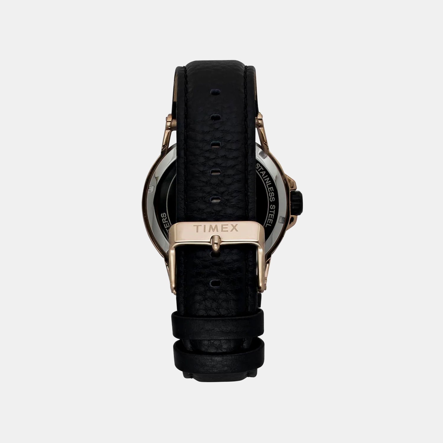 Fashion Men Quartz Black Dial Analog Leather Watch TWEG27801