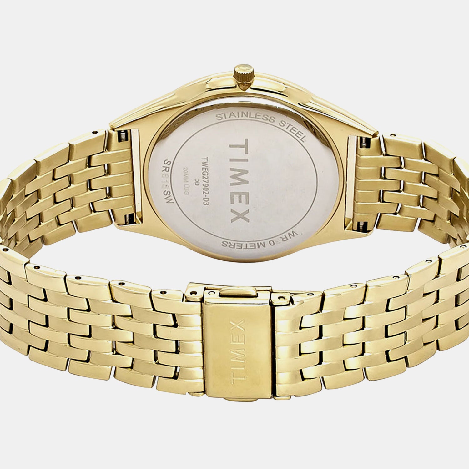 Fashion Men Quartz Silver Dial Analog Stainless Steel Watch TWEG27902