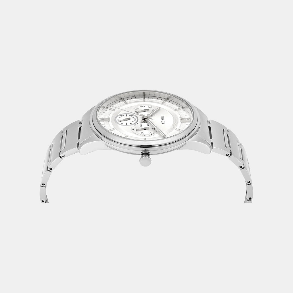Signio Men Quartz Dial Multi-Function Stainless Steel Watch TWEG28000
